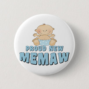 Stolze neue Memaw T-Shirt Button