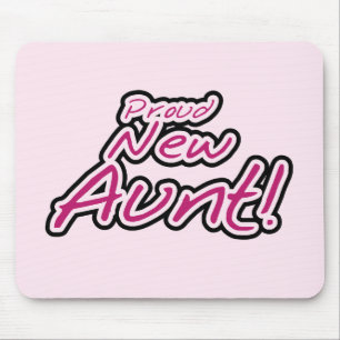 Stolze neue Tante-Hemden und Geschenke Mousepad