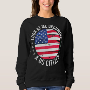 Stolze neue US-Staatsbürgerschaft Sweatshirt