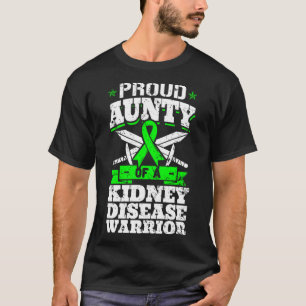 Stolze Nierenerkrankung Kriegerin T-Shirt