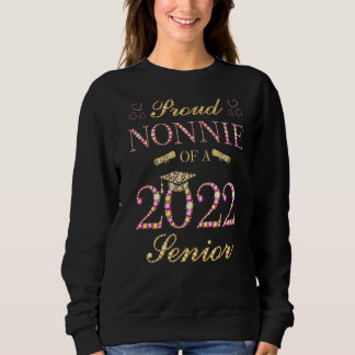 Stolze Nonnie einer Senior Graduation Party 2022 Sweatshirt