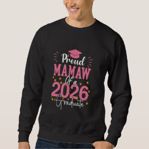 Stolze Oma eines 2026 Absolventen Abschluss Univer Sweatshirt