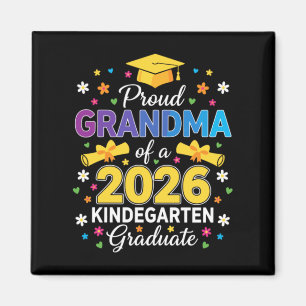 Stolze Oma eines 2026er Kindergartenabsolventen Magnet