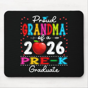 Stolze Oma eines 2026er Vorschulabsolventen Mutter Mousepad