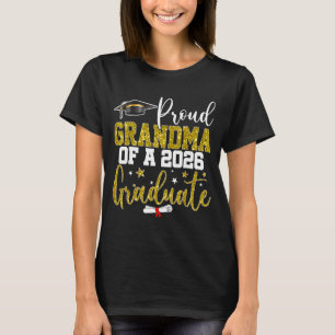 Stolze Oma eines Absolventen der Klasse 2026  T-Shirt