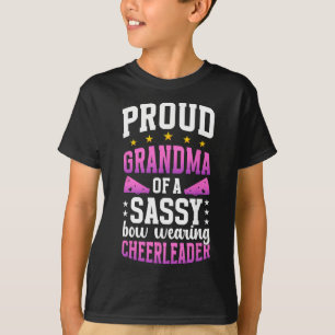 Stolze Oma eines Cheerleader Großmutter Cheer G T-Shirt