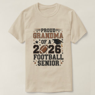Stolze Oma eines Football-Absolventenjahrgangs 202 T-Shirt