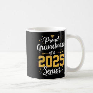 Stolze Oma eines Seniors 2025 Abschlussklasse 2025 Kaffeetasse
