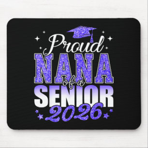 Stolze Oma eines Seniors 2026 Abschlussjahrgang 20 Mousepad
