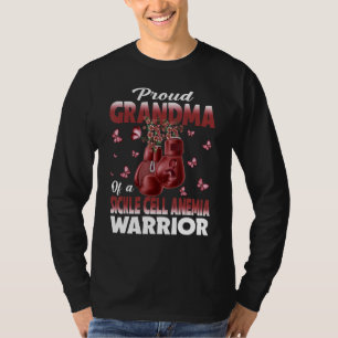 Stolze Oma eines Sichelzellenanämie-Kriegers T-Shirt