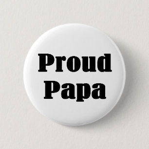 Stolze Papa-T - Shirts und Geschenke Button