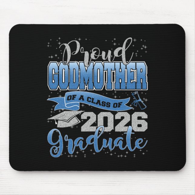 Stolze Patentante eines CL-Absolventen der Klasse  Mousepad (Vorne)