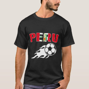 Stolze peruanische Fußballfans Trikot peruanische  T-Shirt