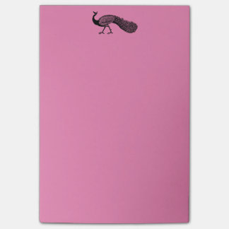 Stolze Pfau-Post-Itanmerkungs-Auflage Post-it Klebezettel