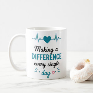 Stolze Pflegekraft Inspirierendes Geschenk für Pfl Kaffeetasse