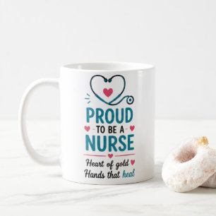 Stolze Pflegekraft Inspirierendes Geschenk für Pfl Kaffeetasse