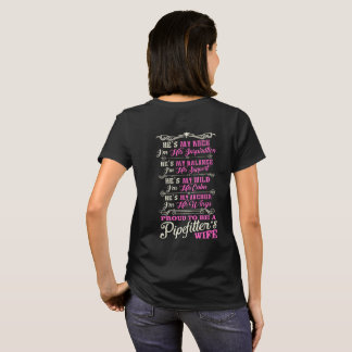 Stolze Pipefitters Ehefrau T-Shirt