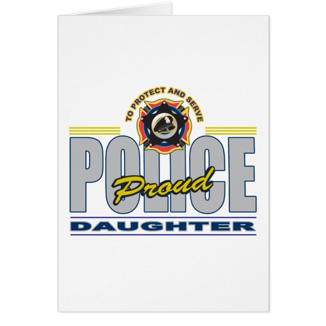 Stolze Polizei-Tochter (Vorne)