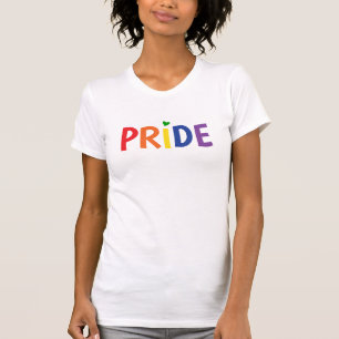 Stolze Regenbogenfarben Lgbtqa+ Gay Pride T-Shirt
