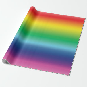 Stolze Regenbogenfarben Schwulenflagge lgbt lgbtq  Geschenkpapier