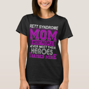 Stolze Rett-Syndrom-Mutter, ich zog meine auf T-Shirt