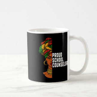 stolze Schulberaterin Black History Month Feminism Kaffeetasse