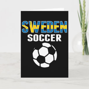 Stolze schwedische Fußballfans Jacke - Unterstütze Karte
