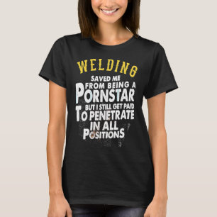 Stolze Schweißer Schweißgeschenke T-Shirt