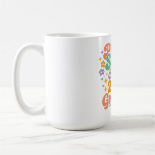 Stolze Schwester Abschlussklasse 2026 Retro Groovy Kaffeetasse