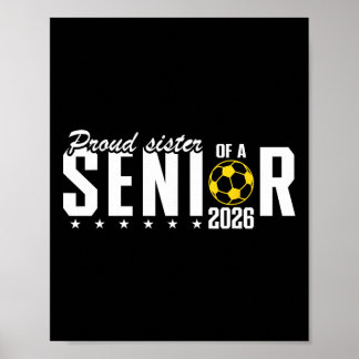 Stolze Schwester eines Cl 2026 Pre-k Absolventen A Poster