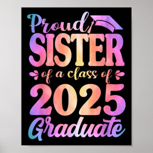 Stolze Schwester eines Cl-Absolventen von 2025 Abs Poster