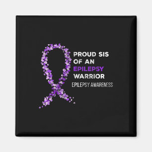 Stolze Schwester eines Epilepsie-Kriegers Epilepsi Magnet