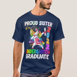 Stolze Schwester eines Kindergarten Unico 2022 T-Shirt