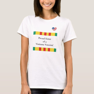 Stolze Schwester eines Vietnam-Veteranen-T - Shirt