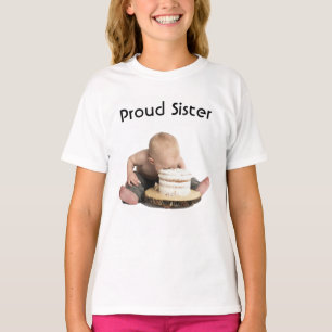 Stolze Schwester Humor T-Shirt