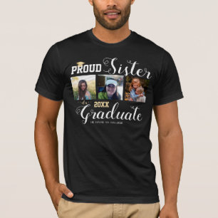 Stolze Schwesterklasse Grad Cap T - Shirt