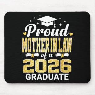 Stolze Schwiegermutter eines Absolventenjahrgangs Mousepad