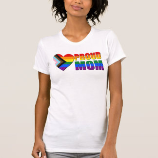 Stolze schwule Mutter Progress Pride Wort T-Shirt