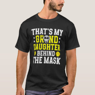 Stolze Softball-Fangeme Grandma Softball Catcher G T-Shirt