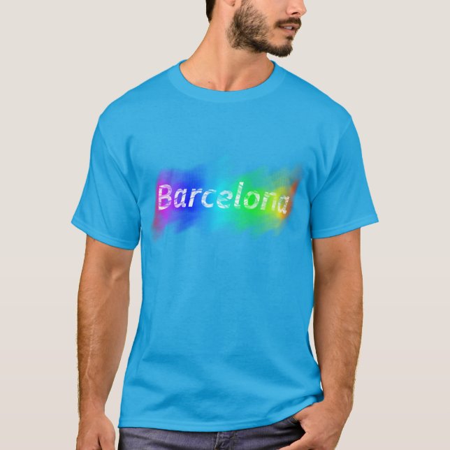 Stolze Stadt Barcelonas T-Shirt (Vorderseite)