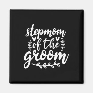 Stolze Stepmutter der Groom Wedding Familie Magnet