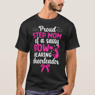 Stolze Stiefmutter einer Cheerleader-Stiefmutter C T-Shirt