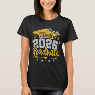 Stolze Stiefmutter eines Absolventen von 2026 Absc T-Shirt