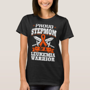 Stolze Stiefmutter eines Leukämie-Kriegers Bewusst T-Shirt