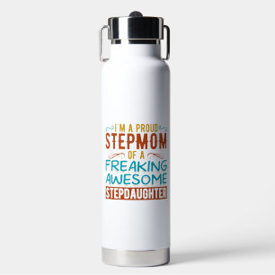 Stolze Stiefmutter Stieftochter Zitat Geschenk Trinkflasche