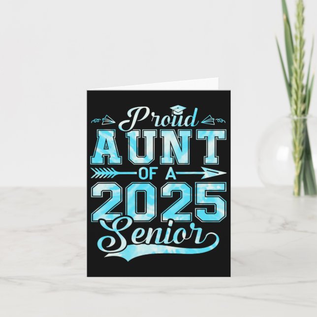 Stolze Summe eines Senior Graduate 20251 Karte (Vorderseite)