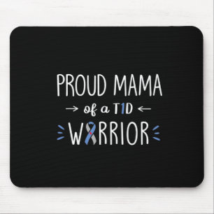 Stolze T1D-Mama von Son Diabetes Bewusstsein Diabe Mousepad