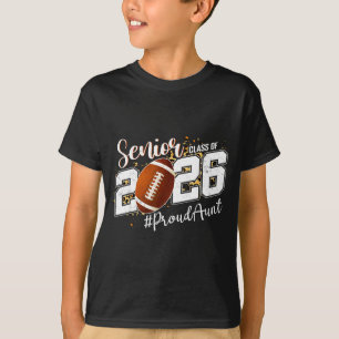 Stolze Tante 2026 Senior Football Design T-Shirt