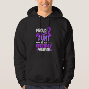 Stolze Tante einer Epilepsie Warrior Epilepsy Awar Hoodie