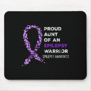 Stolze Tante einer Epilepsie Warrior Epilepsy Awar Mousepad